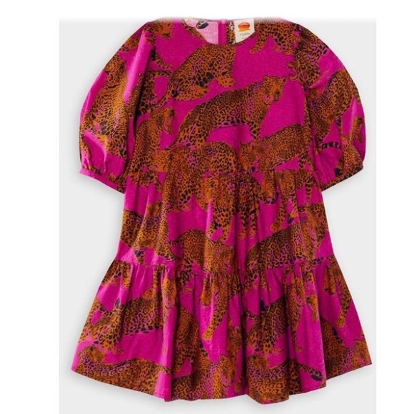 FARM Rio | Dresses | Farm Rio Artsy Leopard Tiered Dress | Poshmark